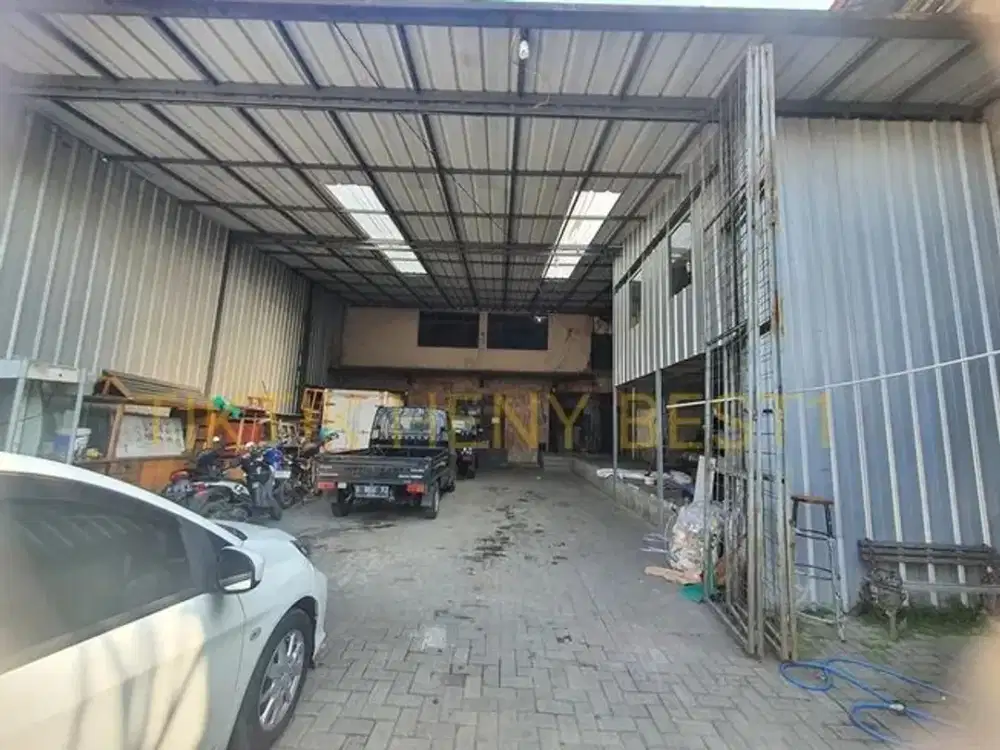 Gudang Strategis Akses Kontainer 40ft di Caringin Dekat Tol Kopo