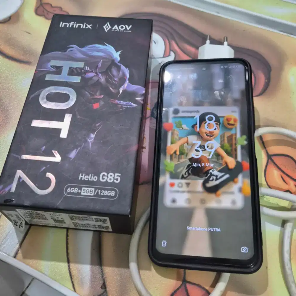 Infinix hot 12 (Green) 6/128