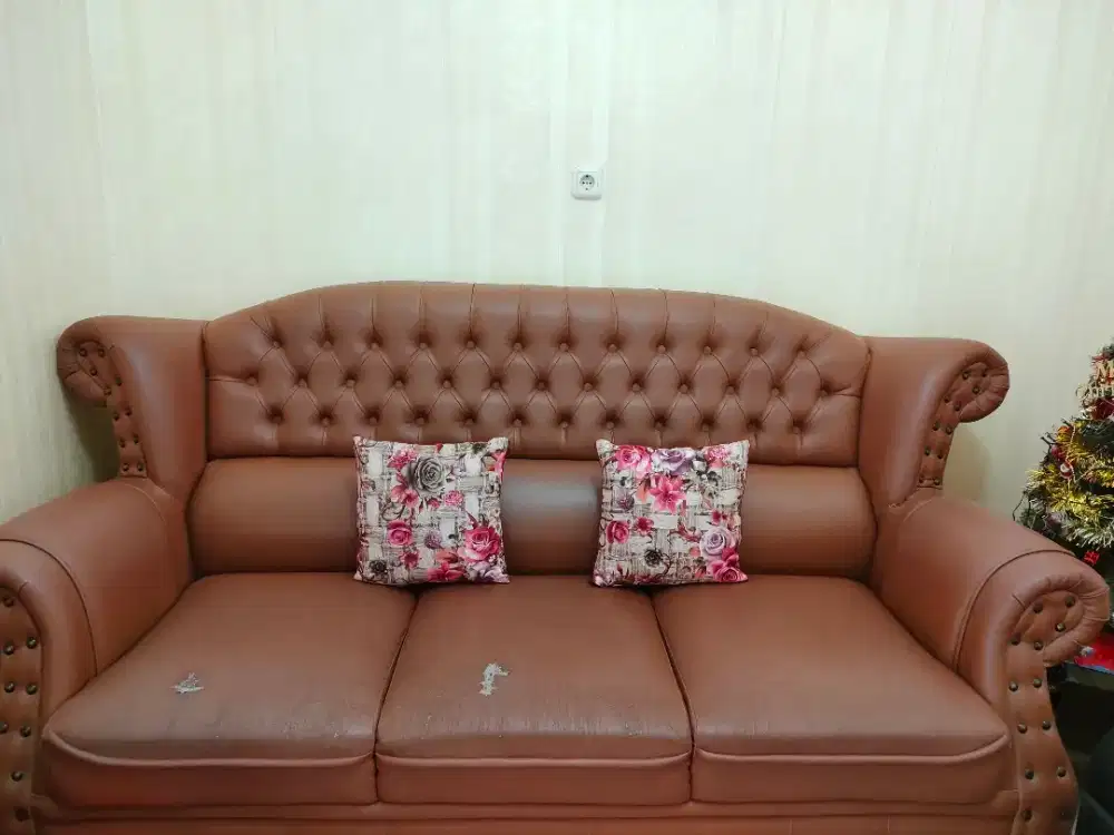 Di jual sofa jumbo dudukan 3 second murah