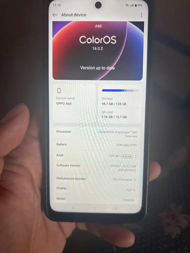 Oppo A60 8/128 2024
