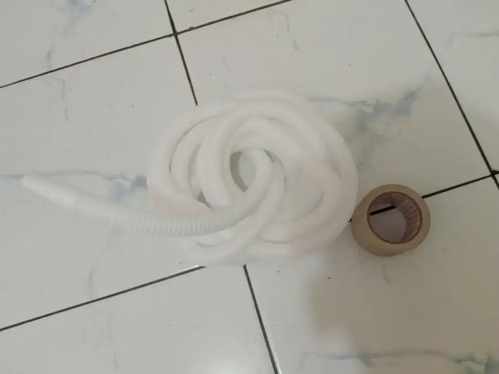 Material sisaan install AC (Daktip 1 Roll & Selang Drainase 4meter)