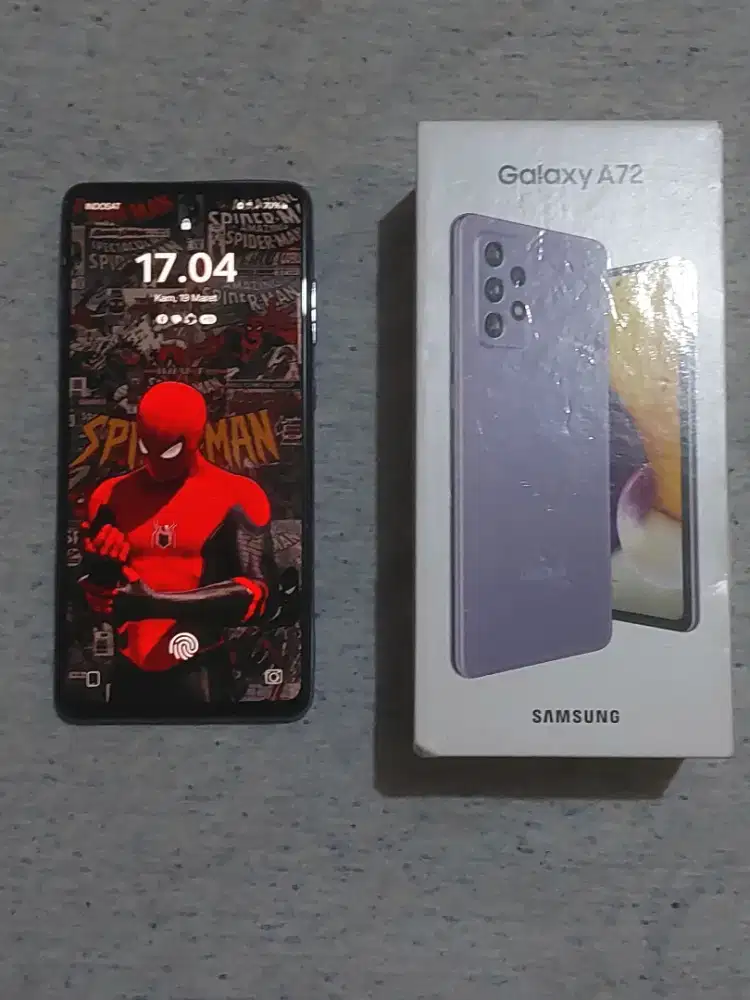 SAMSUNG A72 RAM 8/128GB GREAT CONDITION EX RESMI INDO