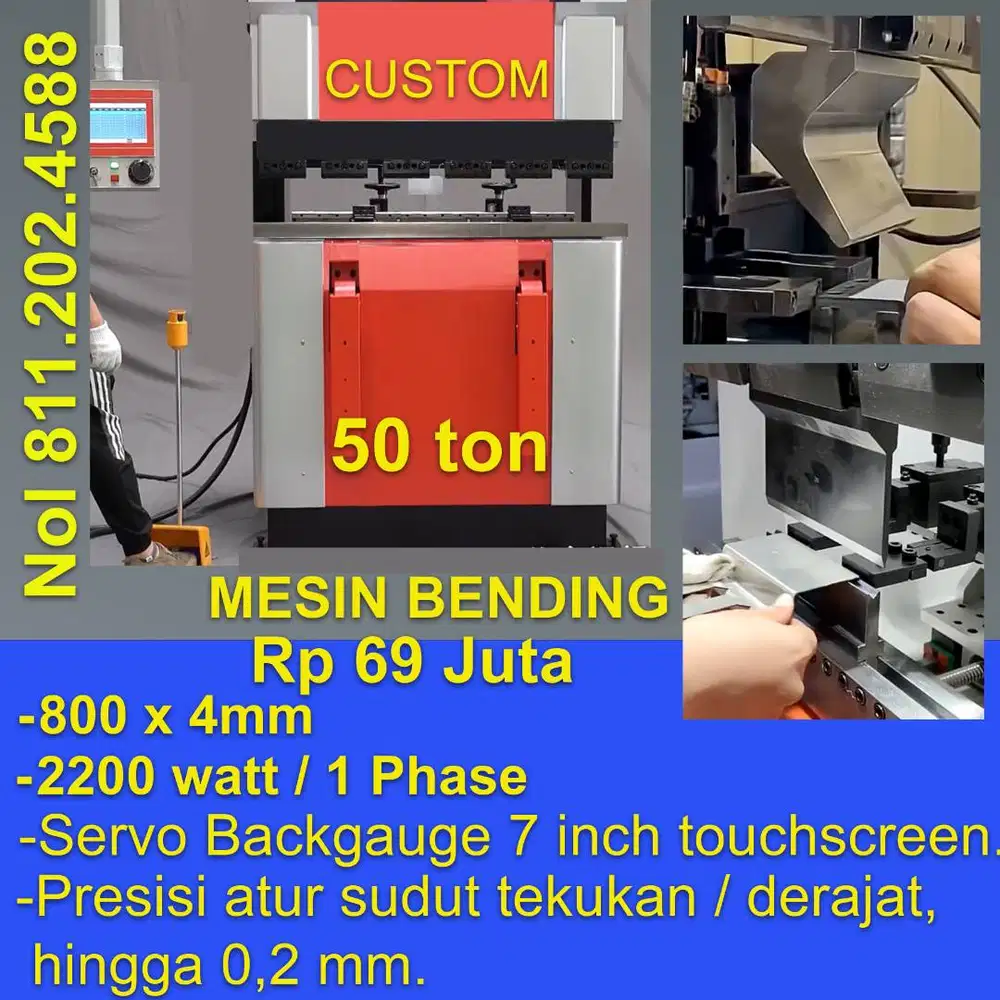 Mesin Bending / tekuk plat