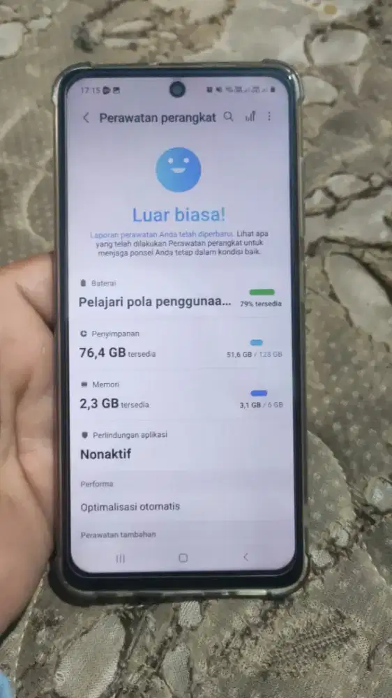 Samsung a51 ram 6/128 fulset