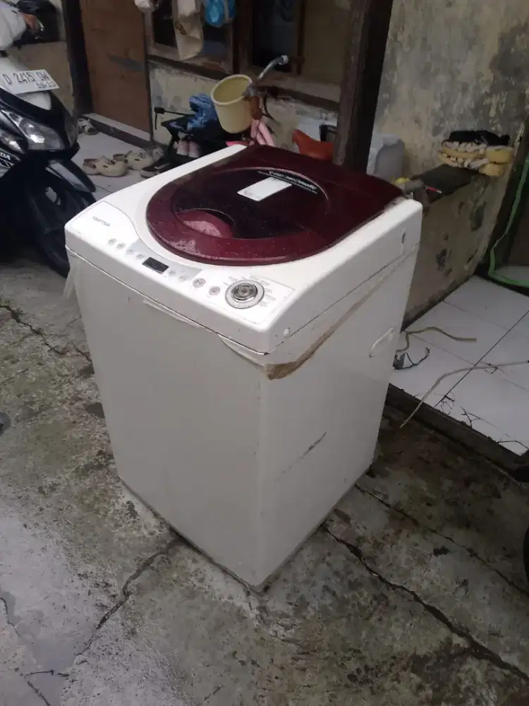 Jual mesin cuci merk polytron kpsitas 7,5kg otomatis normal