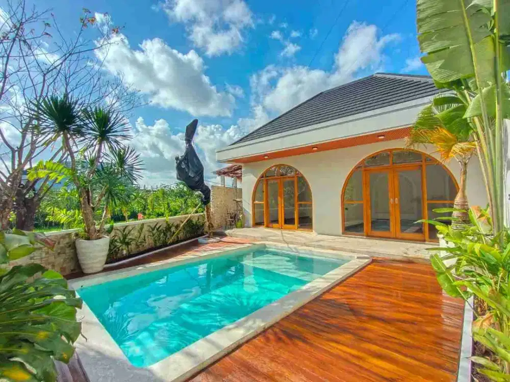 Villa Cantik + Private Pool  View Sungai Di jl. Palagan Dekat HYATT, Monjali Dan Kampus UGM