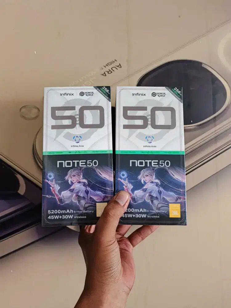 ( Fast respon WA ) Infinix Note 50 8+8/256 Garansi resmi 1thn