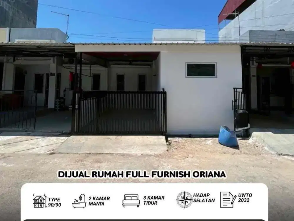 Dijual Rumah Oriana Batam