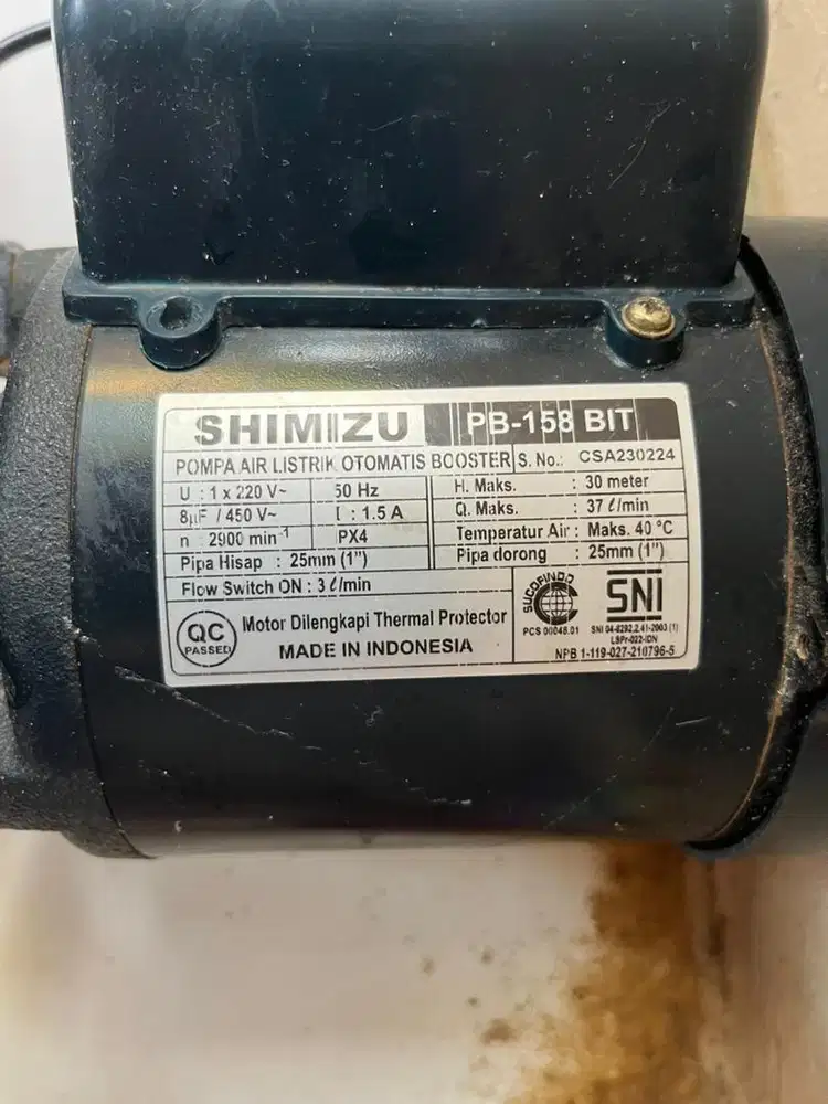 Mesin pompa pendorong