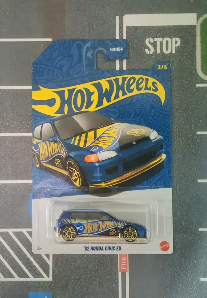 Hotwheels 58th Anniversary Honda Civic EG Estilo (NEGO TIPIS)