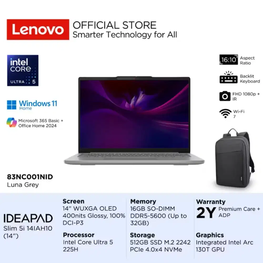Lenovo IdeaPad Slim 5 14IAH10