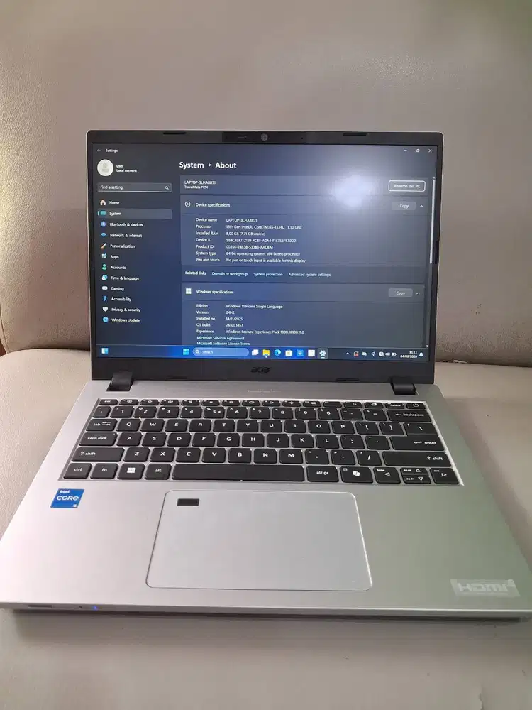 Acer Travelmate P214 Core i5 (TMP214/0049) - MASIH BARUUUU !! ISTIMEWA