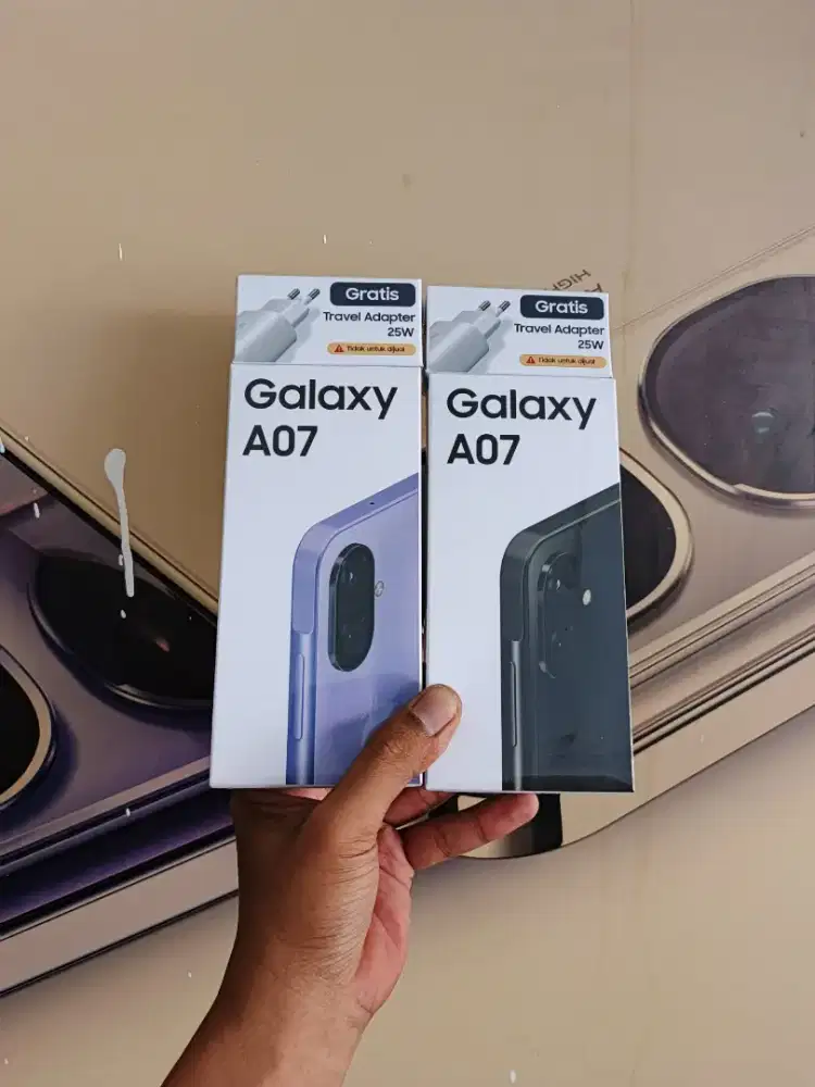 [ Fast respon WA ] Samsung Galaxy A07 4/64 Garansi resmi 1thn