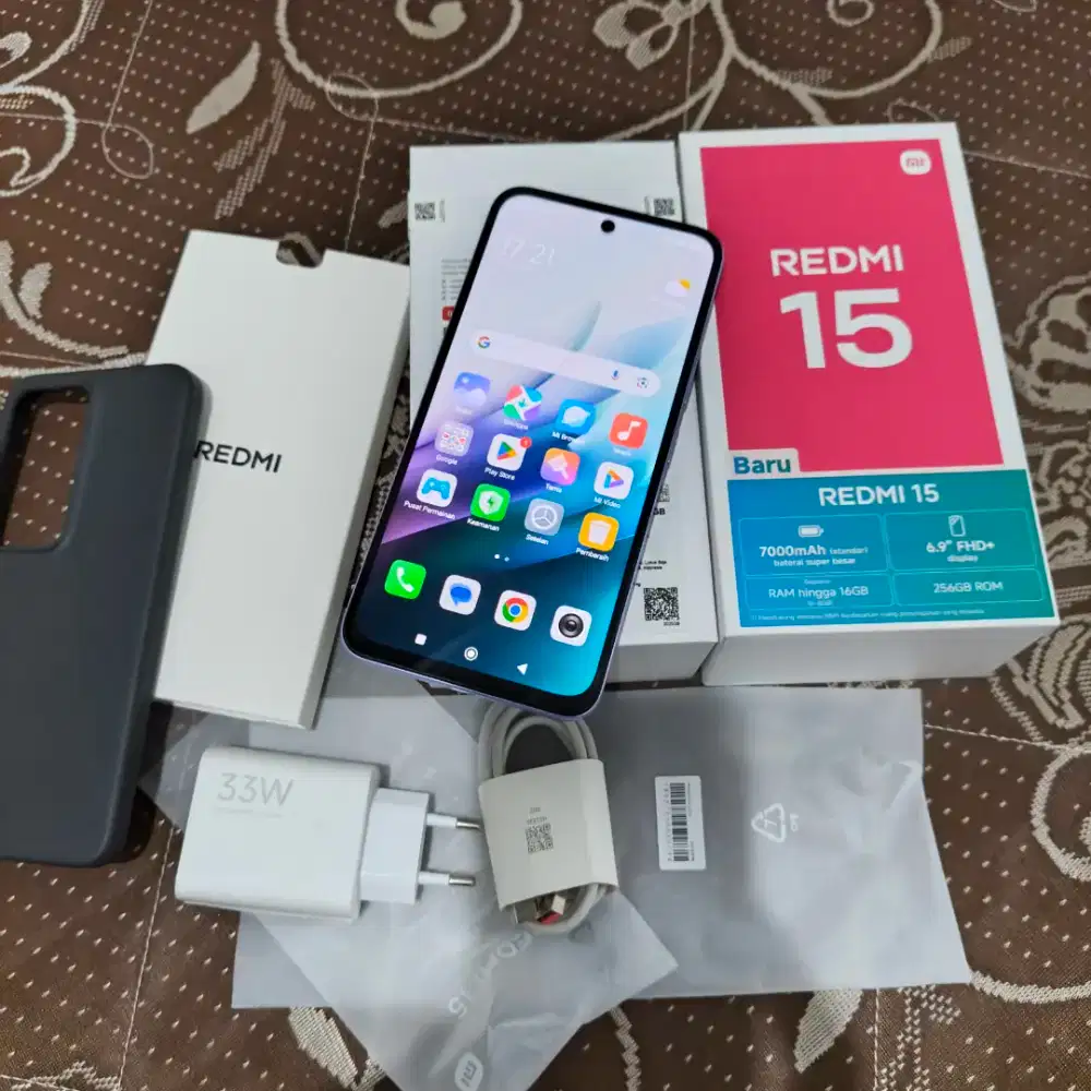 Xiaomi Redmi 15 Ram 8/256gb Fullset Original
