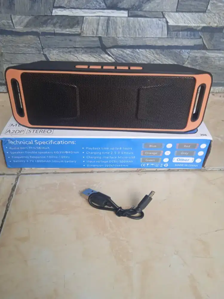 Speker bluetooth mini dobel speker baru poris cipondoh