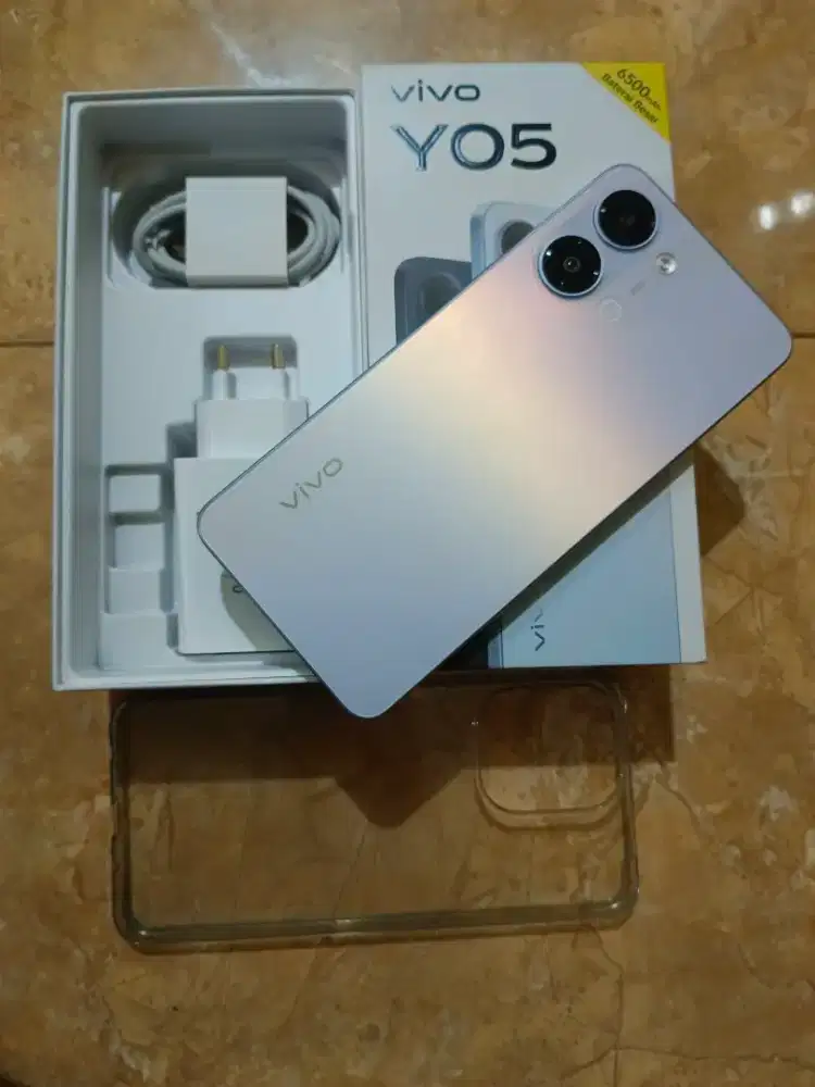 Jual vivo y05 ram4/128 mulus like new 
Garansi pnjng sampai 28/02/2027
