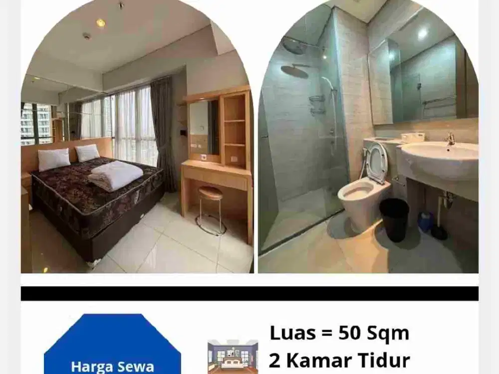 Apartemen Taman anggrek Residence 2 BR Harga terjangkau
