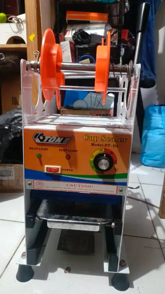 Eton ET D1 Cup Sealer Mesin press gelas tinggi 22 oz