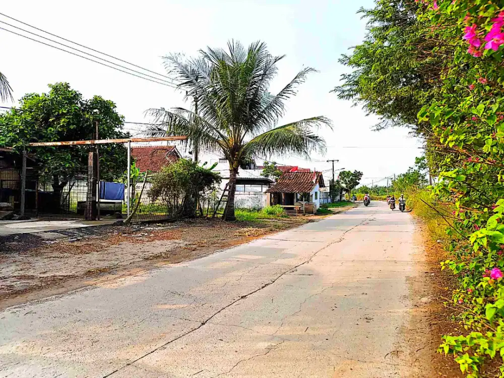 dijual tanah 9000 meter pinggir jalan akses pemda kab bekasi deltamas