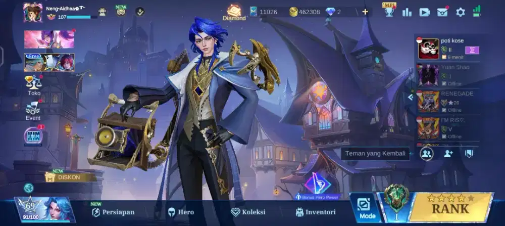 JUAL AKUN ML PRIBADI