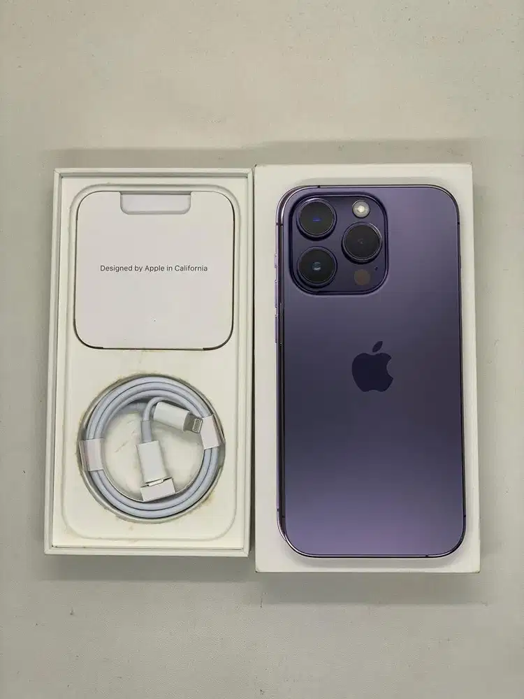 iPhone 14 Pro 128GB Resmi ex iBox Deep Purple
