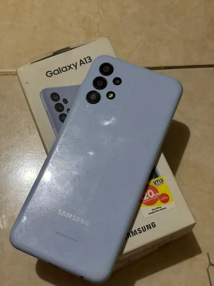Samsung A 13 ram 4/128  waran biru