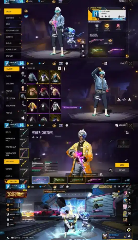 JUAL AKUN FF MURAH AMAN DAN AMANAH