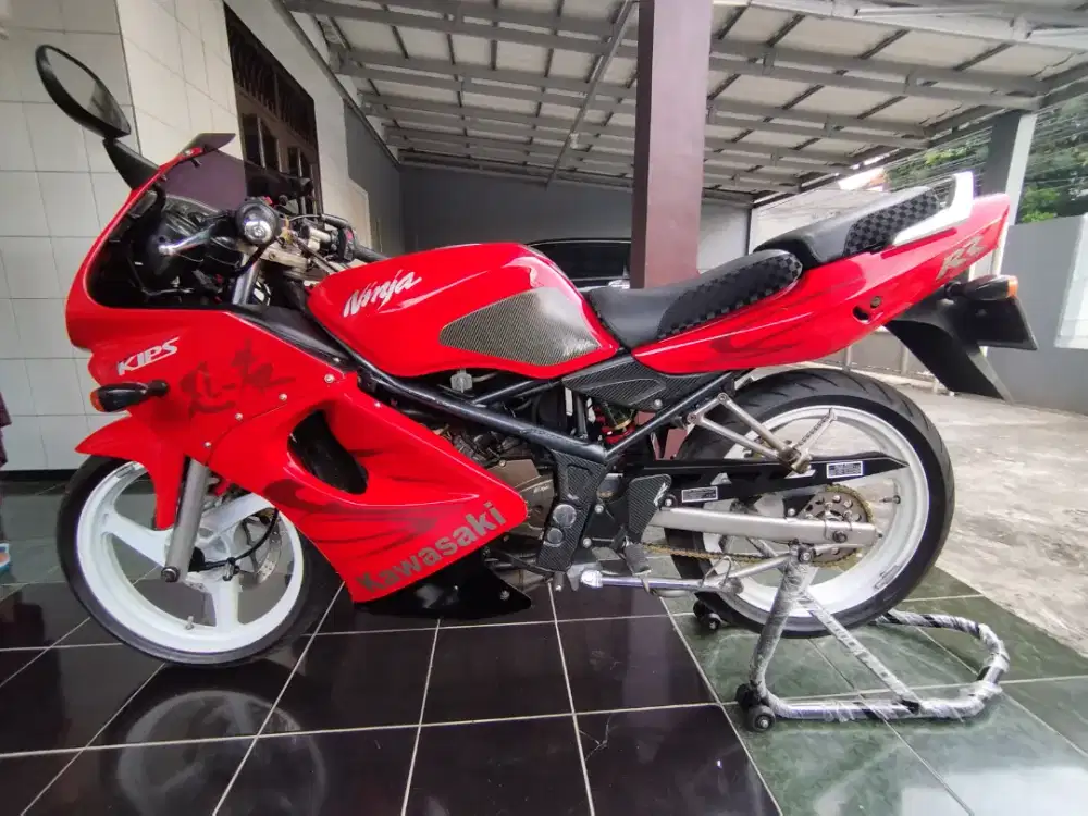 Ninja rr 2011 merah mulus pajak hidup