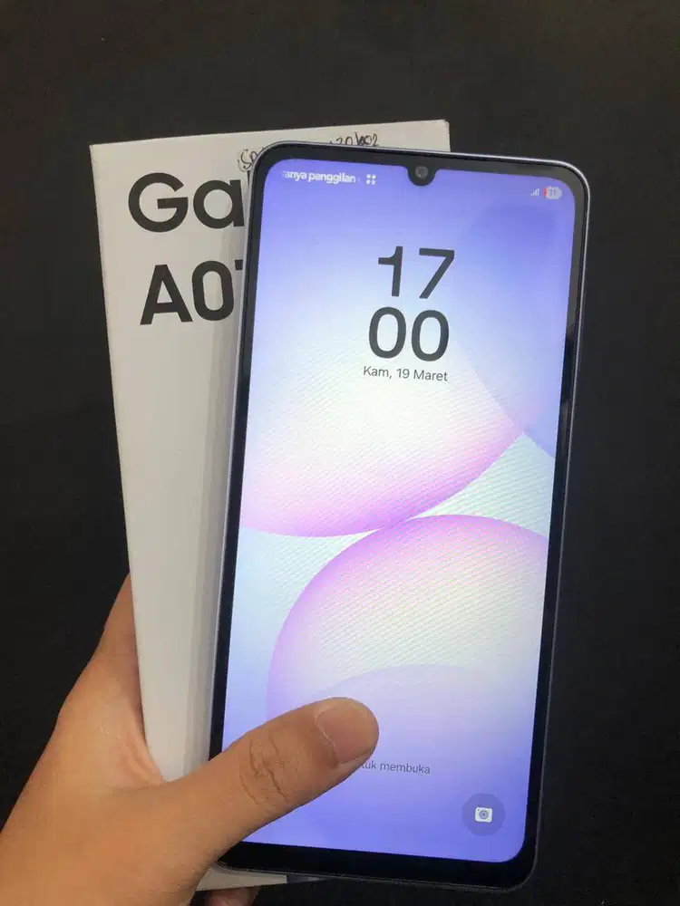 Samsung A07 6/128GB – LIGHT VIOLET, ELEGAN & MURAH!
