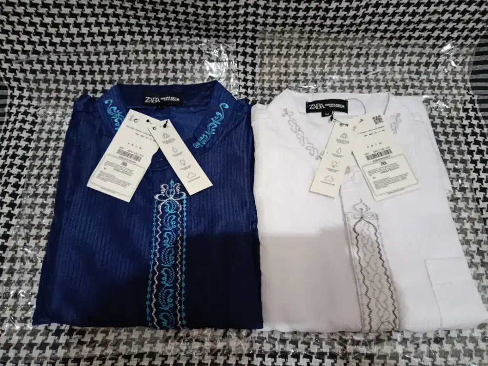 Koko Zara White & Blue