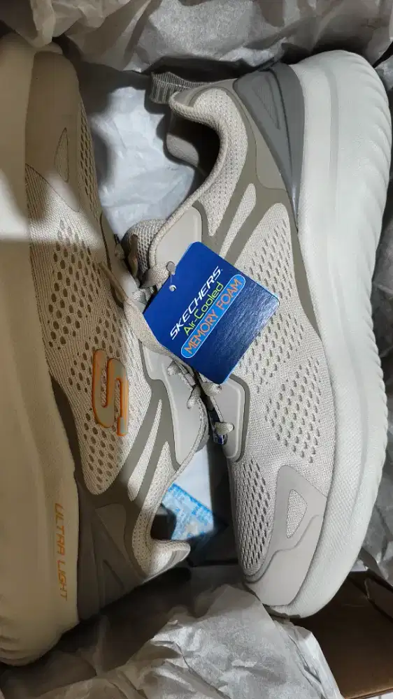 Sepatu Skechers Bounder 2.0 Men's Sneaker - Taupe