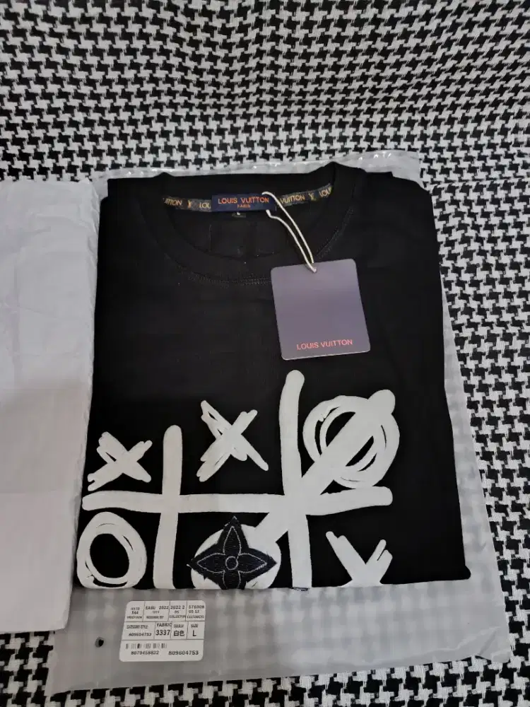 T-shirt LV XOXO Black