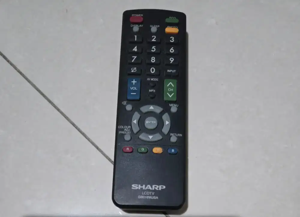 Jual murah remote remot TV sharp LEDaquas ori asli pabrikan citra raya