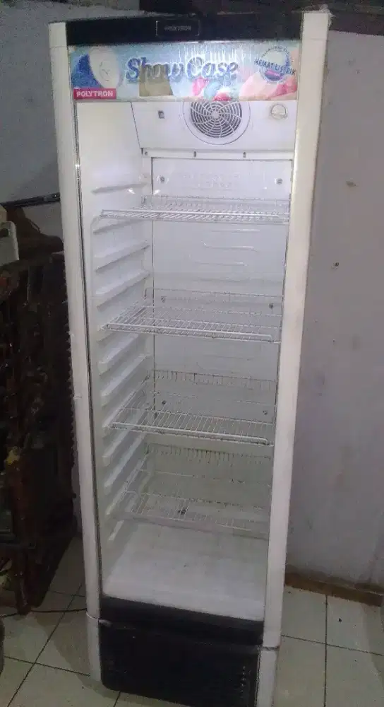 Showcase Polytron 5 rak tinggi normal dingin Joss