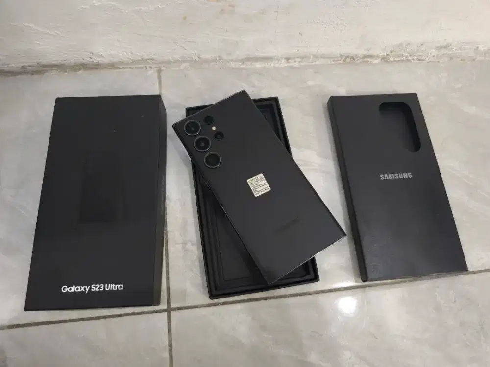 Samsung Galaxy S23 Ultra 5G ram 12 internal 256 fulset ori Resmi