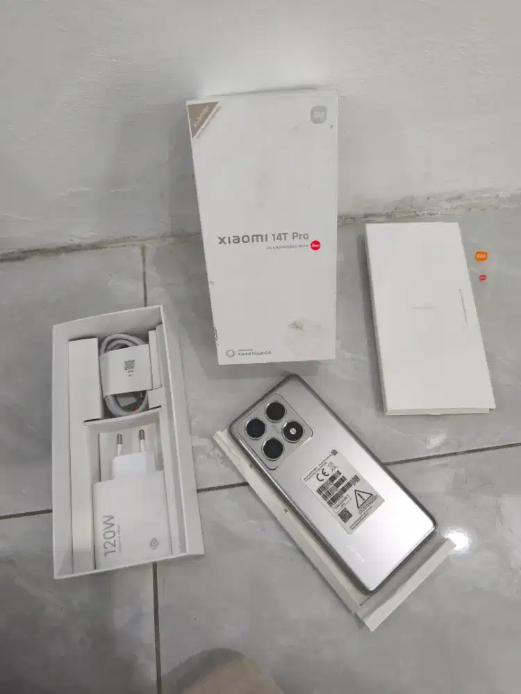 Xiaomi Mi 14T pro 5G ram 12 internal 256 fulset ori Resmi