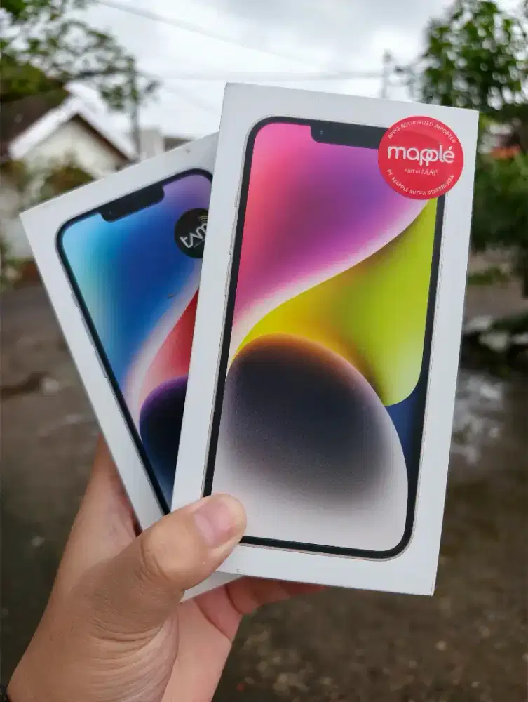 IPHONE 14 128 BARU IBOX GARANSI RESMI