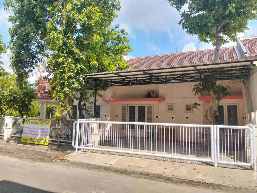 Dikontrakkan murah rumah usaha strategis MERR