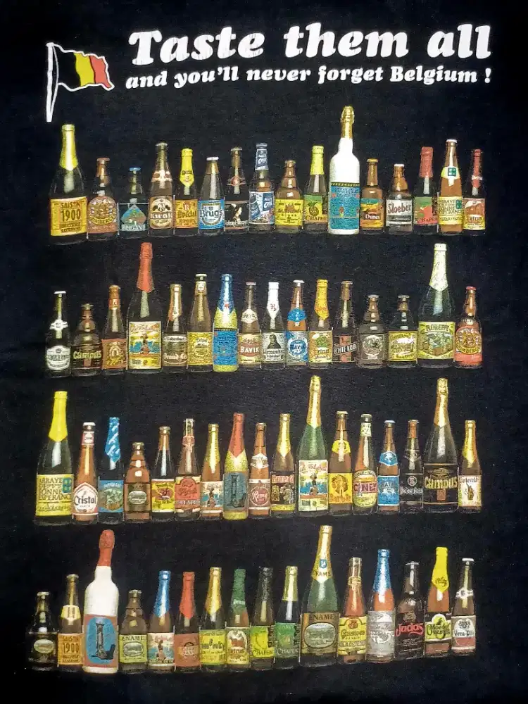 KAOS IMPORT DARI BELGIA (TASTE THEM ALL)