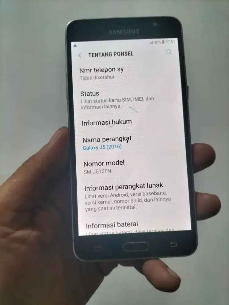 Samsung j5 2016 2/16 ori