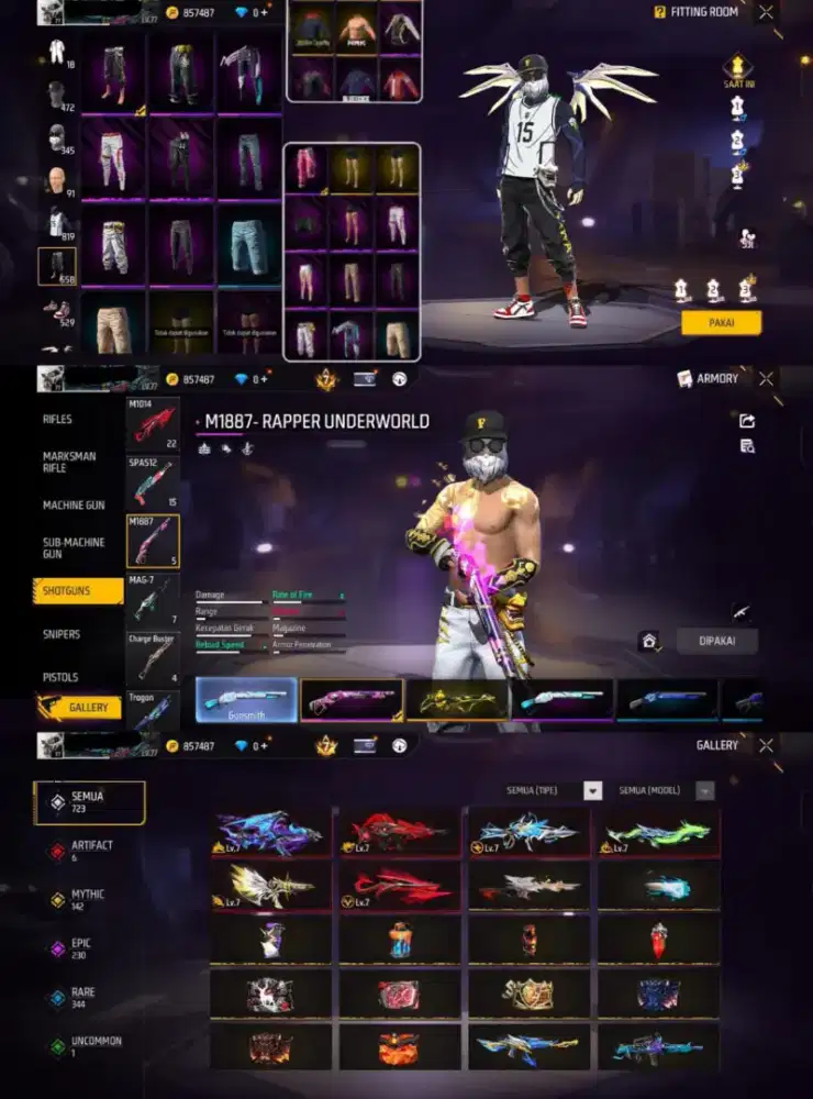 JUAL AKUN FF AMAN DAN TERPERCAYA