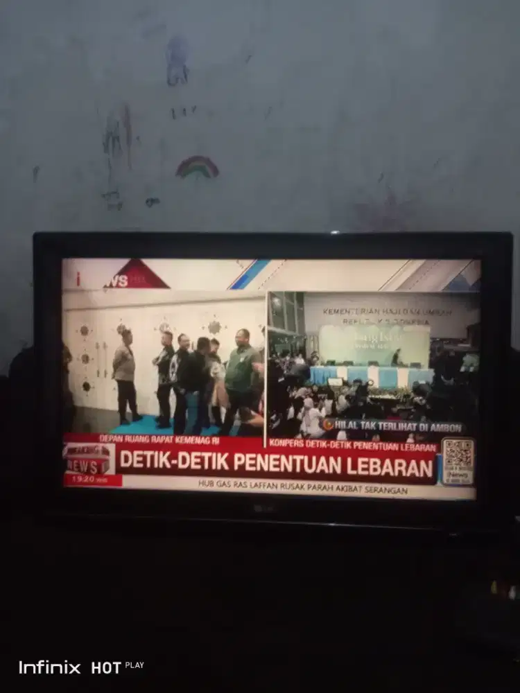 TV LG 40 inch plus setbox