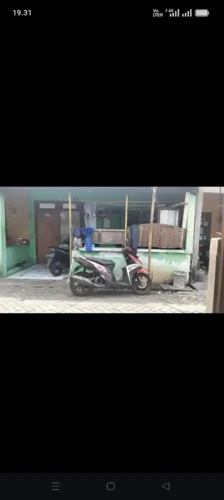 Jual rumah lokasi timur pasar kandang sapi lt 55mtr SHM hrg 200jt nego