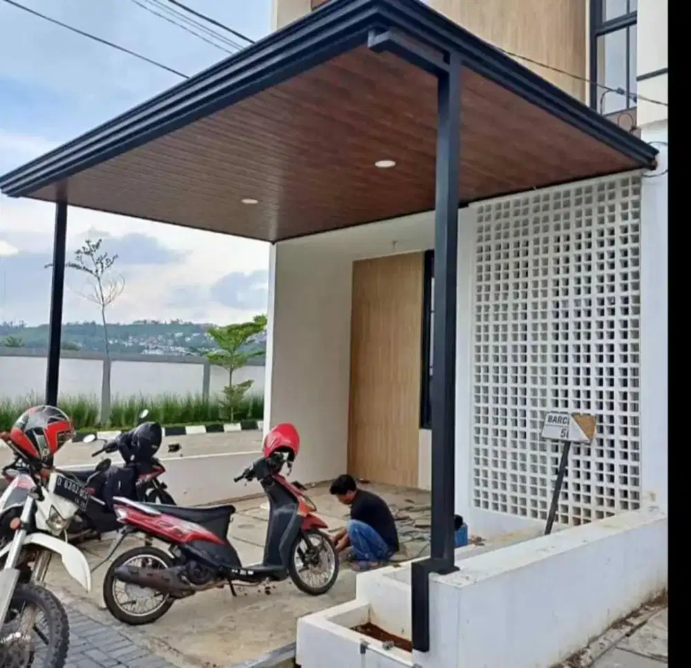 Kanopi atap alderon rs