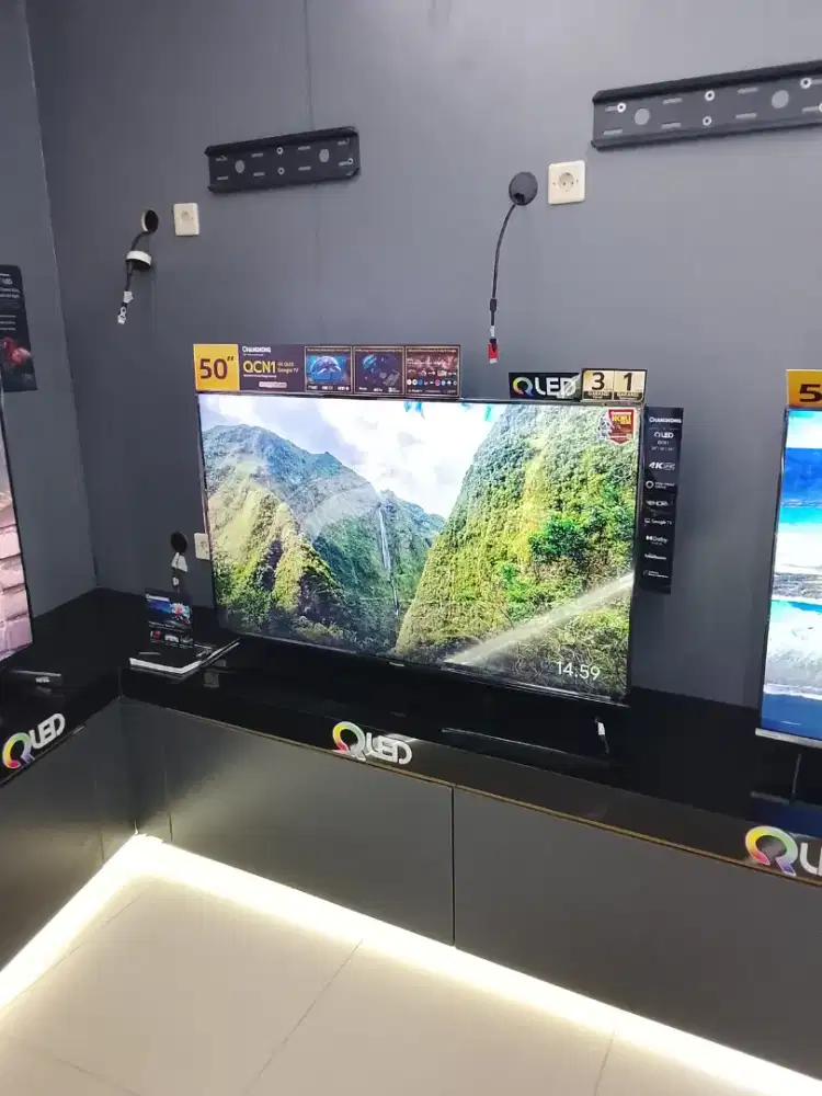 Promo cicilan smart TV Bunga 0% Gratis 1x angsuran