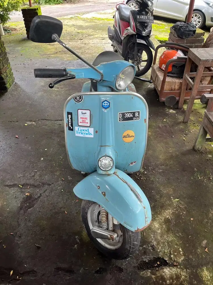 JUAL MOTOR BEKAS VESPA SUPER 1978