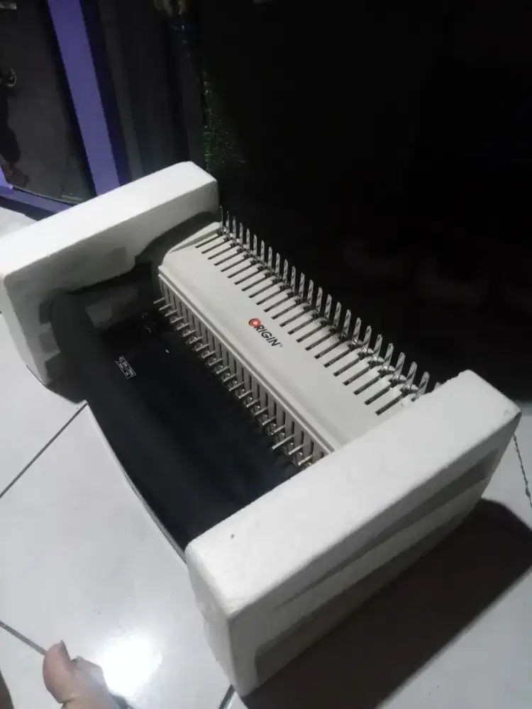 Mesin jilid mulus bagus gres