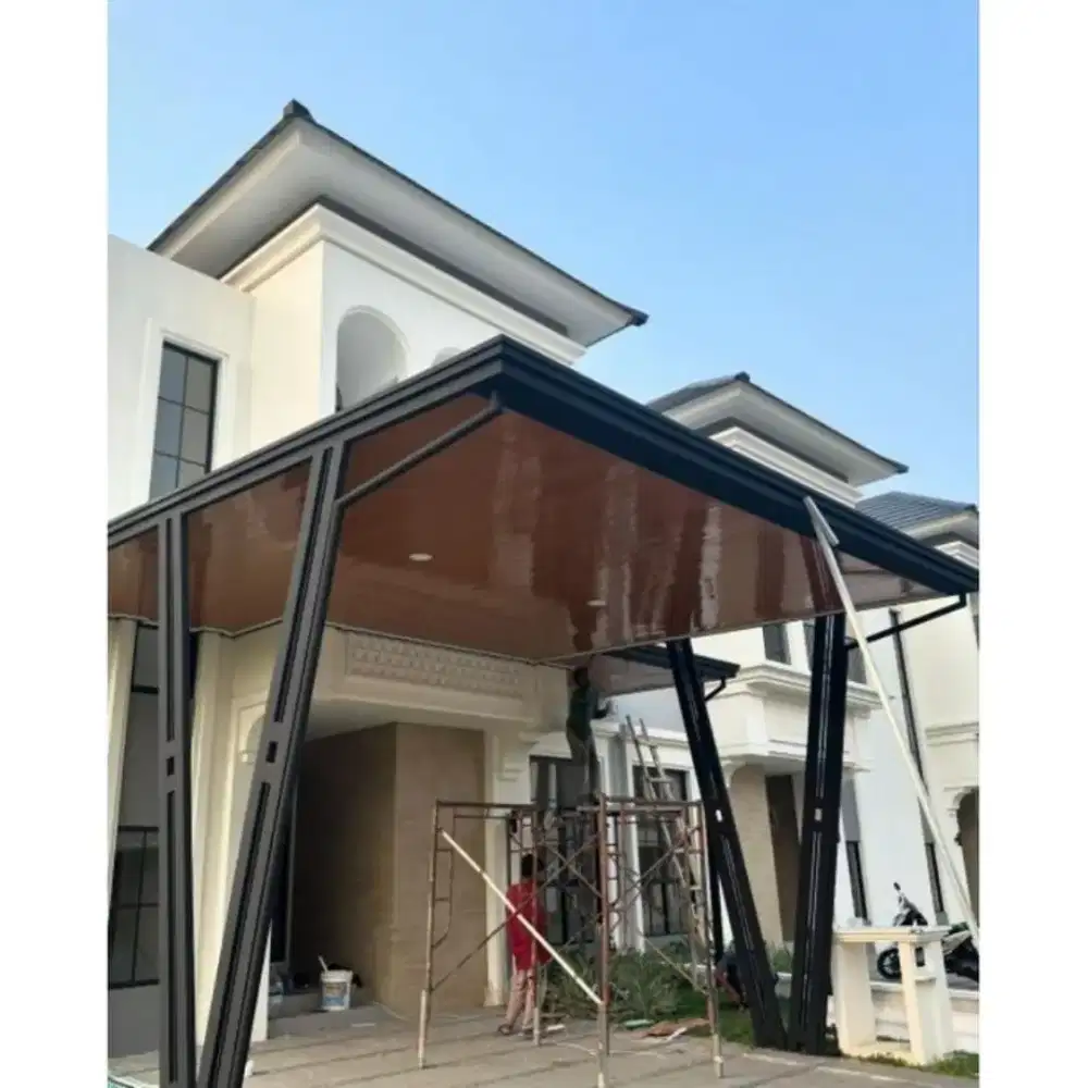 Kanopi atap alderon rs