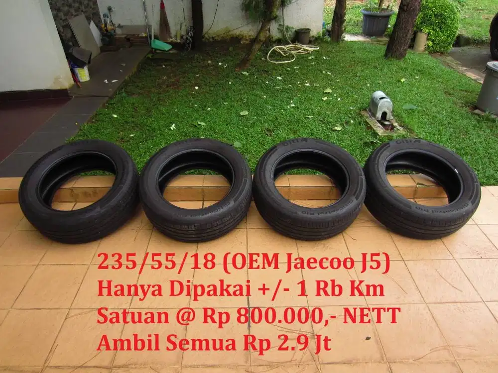 [OEM Jaecoo J5] 4 Ban EV Giti Control P10 Pro Advanztech - 235/55/18