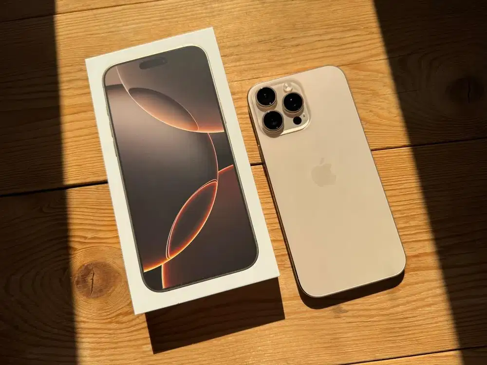 iphone 16 promax desseart ( ex resmi )